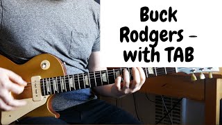 Buck Rodgers - Feeder -Guitar cover with TAB