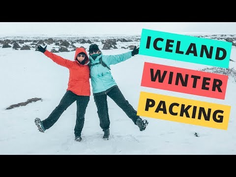 Cosa mettere in valigia per l'inverno in Islanda
