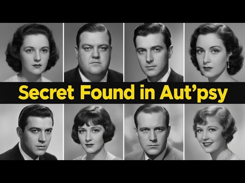 Creepy Secrets Found In Old Hollywood Celebrity Aut*psy Reports And D**th Certificates