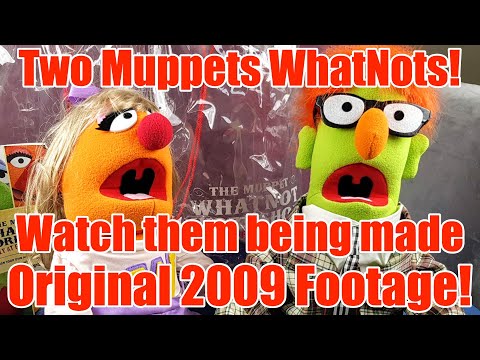 Watch - Two Muppets Whatnots  - Being Made in 2009 - Original Footage From NYC - FAO Schwarz!