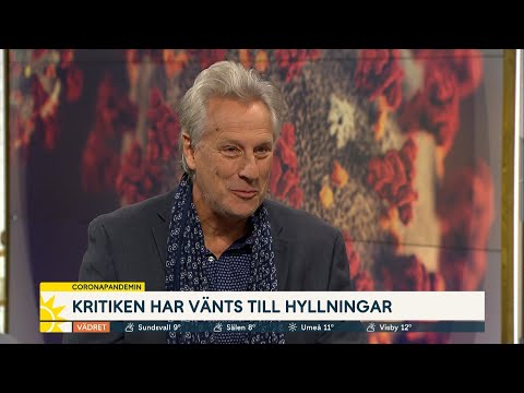 Kritiken mot Tegnell vänder: "Enormt intresse utifrån" - Nyhetsmorgon (TV4)