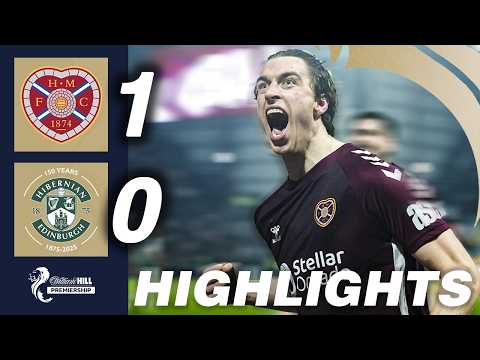 Heart of Midlothian 1-0 Hibernian | HIGHLIGHTS | William Hill Premiership