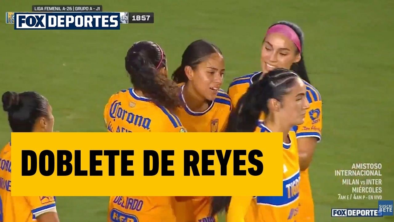 🥳 GOL DE REYES | Tigres 3-0 Puebla | Jornada 1 | Liga MX Femenil 2026
