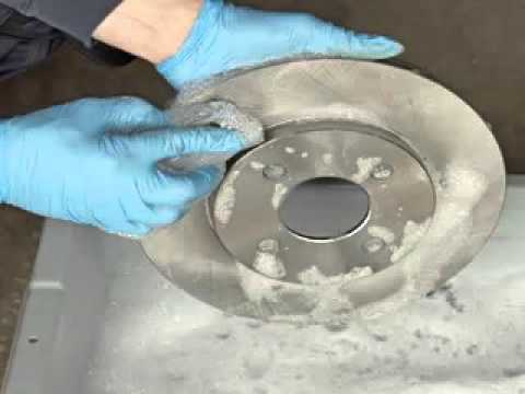 Cleaning Brake Rotors