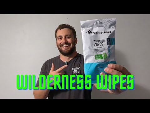 Огляд вологих серветок Sea to Summit Wilderness Wipes
