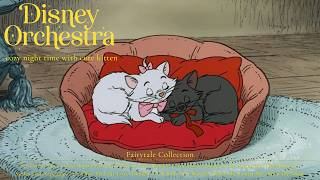 Two Little Kittens Dreaming | Peaceful Disney Orchestra Collection for Stress Relief 🎀