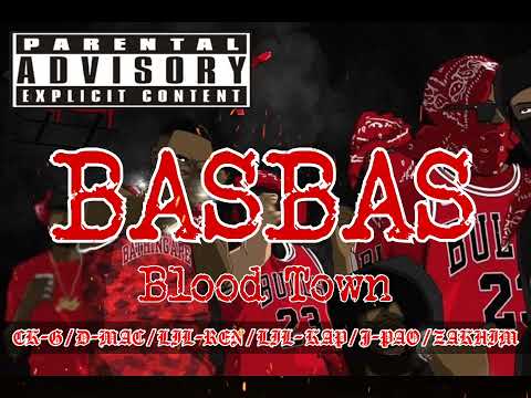 BASBAS - BLOOD TOWN (OFFICIAL AUDIO) PROD BY - XXDANY ROSE