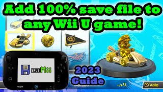 Add 100% Save Data to ANY Wii U Game! (Updated Savemii Guide 2023)