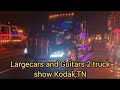 John Williams and the Tourette's Trucking Inc. truck at the Large cars and Guitars 2 truck show