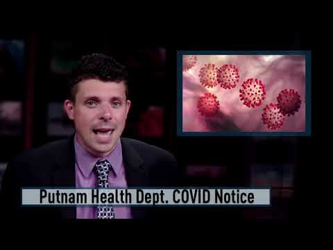 Putnam Health Dept. Covid Notice