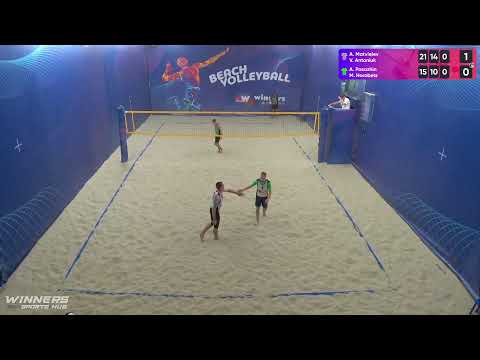 21:00 A. Matvieiev / V. Antoniuk - A. Pasazhin / M. Horobets 01.08.2022 | Winners Beach Volleyball