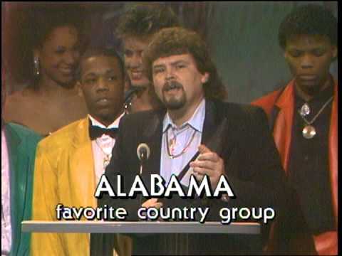 Alabama wins Favorite Country Group- AMA 1986