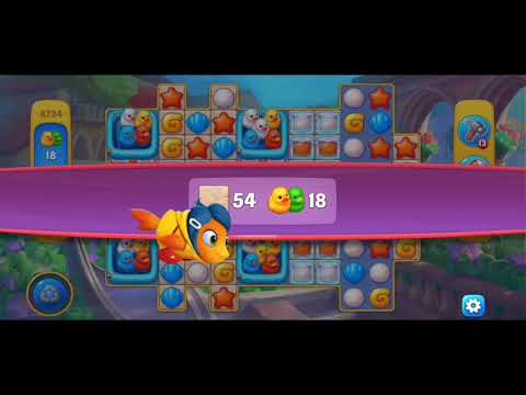 Fishdom 6234 Hard Level - NO 💣🧨💥