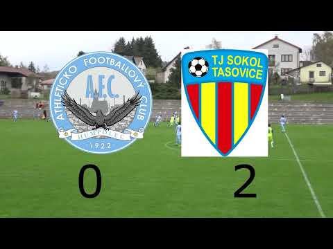 AFC Humpolec - TJ Sokol Tasovice 0:2 (0:1) Divize D 1.5.2022