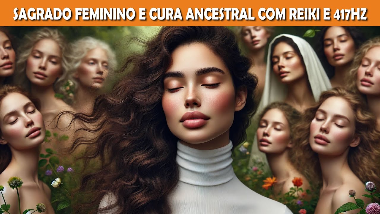 🌀 Reprogramação do Sagrado Feminino | Cura Ancestral e Acolhimento do Masculino | Reiki & 417Hz. 🌀