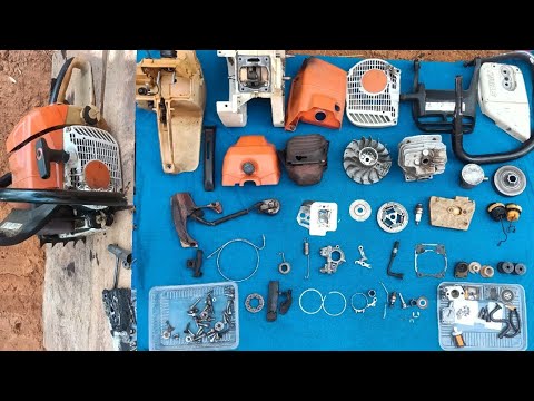 How To Full Fitting & Reparing Chainsaw Stihl Ms-382 at Home. |Hou's|