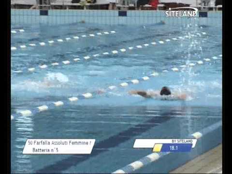 Serie 5 dei 50 Farfalla  Assoluti Femmine Master - 13 Memorial Andrea Bettiol