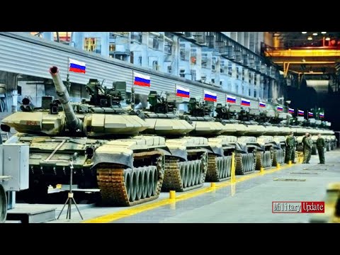 Horrifying !! Russian Weapons Factory Mass Production of New Tanks Shocks NATO