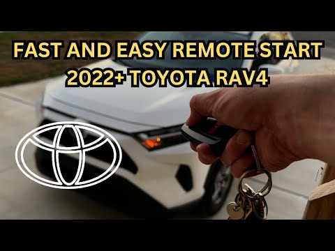 How to install Remote Start on your 2022 Toyota RAV4! Quick and EASY!