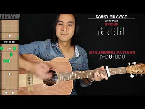 Carry Me Away Guitar Cover John Mayer 🎸|Tabs + Chords|