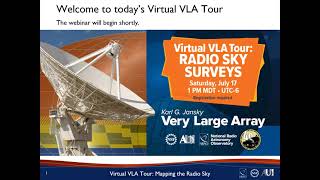 Virtual VLA Tour: Mapping the Radio Sky