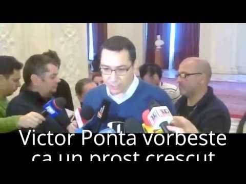 Victor Ponta jigniri fara precedent: Emil Boc, stupid si incapabil, vorbeste ca prostu