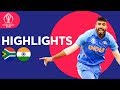 Rohit Hundred Seals Win | South Africa vs India - Match Highlights | ICC Cricket World Cup 2019