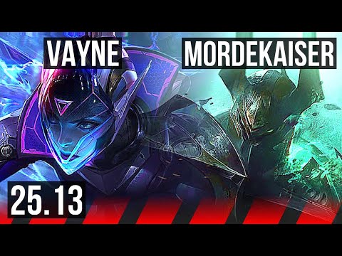 VAYNE vs MORDEKAISER (TOP) | KR Master | 25.13