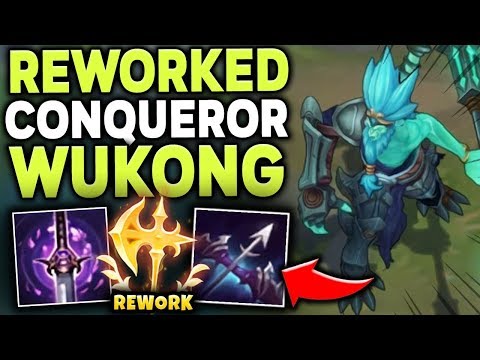 NEW CONQUEROR WUKONG IS INSANE! IS WUKONG VIABLE NOW?! - League of Legends