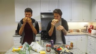 NOT MY ARMS CHALLENGE - How To Make A Sandwich!!!