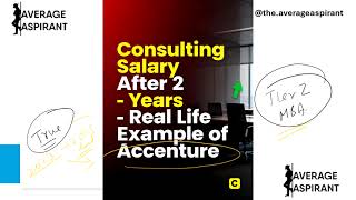 Average Aspirant Diaries - Ep 1 | Accenture Salary After 2 Years  (Analyst to Consultant)
