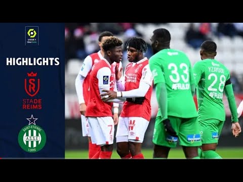 Reims vs Saint-étienne 2-0 Resume Ligue 1 Uber Eas 2021/22