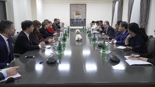Zohrab Mnatsakanyan received members of the European Parliament’s observation mission