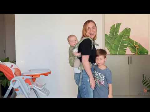 Как носить на спине | Эрго-рюкзак с рождения Love & Carry ONE+