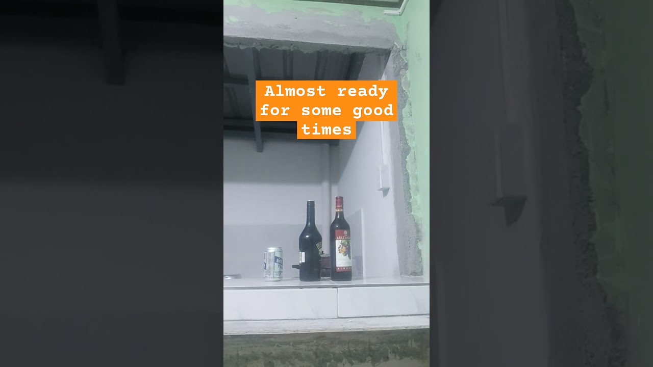 DIY Home Renovation / Bar Counter #diy #barcounter