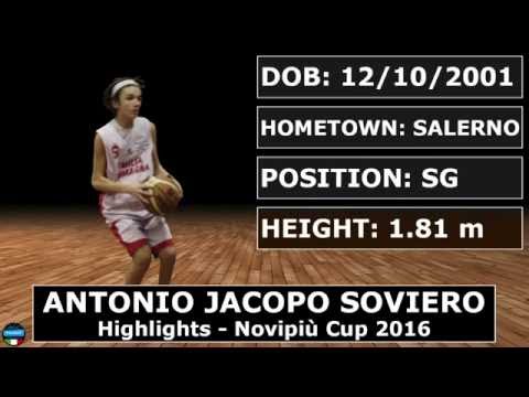 Antonio Jacopo Soviero - Highlights - Novipiù Cup 2016