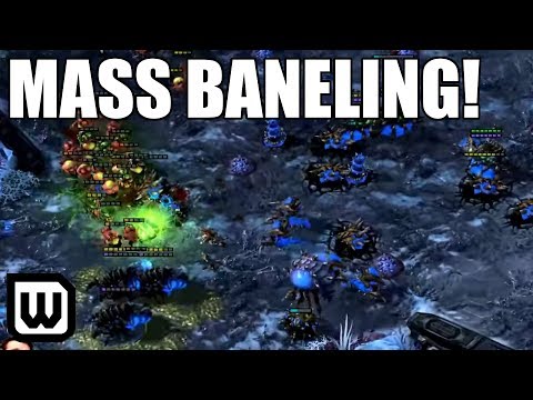 Starcraft 2: MASS BANELING IN A PRO MATCH?! (True vs SortOf)