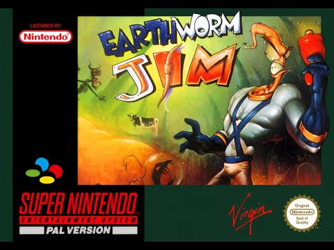 Earthworm Jim Full OST Soundtrack Super Nintendo (SNES)