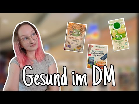 HEALTHY shopping at DM with a dietitian! | Fermented juices and vegan parmesan!