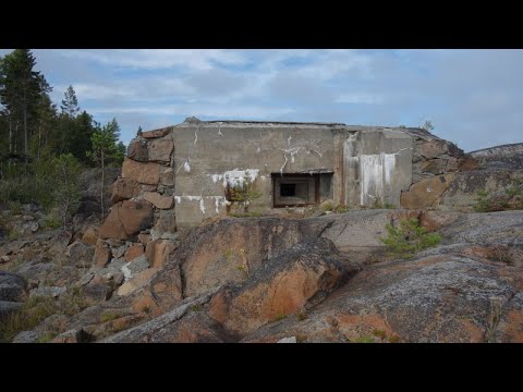 En Bunker Ett Observationsvärn Kulsprutevärn Stridsvärn