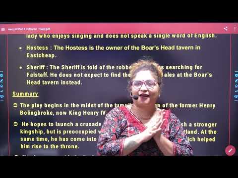 Henry IV Part 1 Summary I Plays of William Shakespeare I Characters in Henry IV Part 1 I English