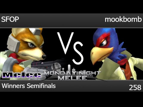 MNM 258 - TLOC | SFOP (Fox) vs mookbomb (Falco) Winners Semifinals - Melee