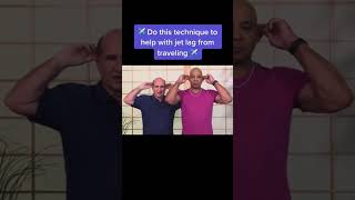 Do this technique to help with jet lag from traveling. ✈️