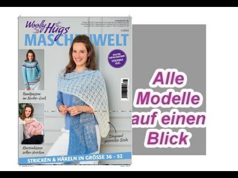 Woolly Hugs Maschenwelt 1/2022 - Blick ins Heft