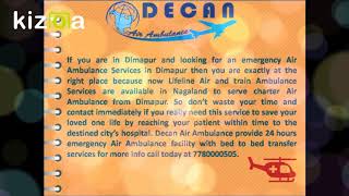 Book Advance Life Support Charter Air Ambulance in Dimapur
