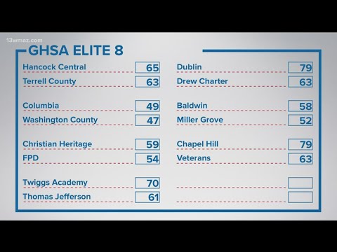 Central Georgia GHSA Elite 8 basketball highlights (March 3)