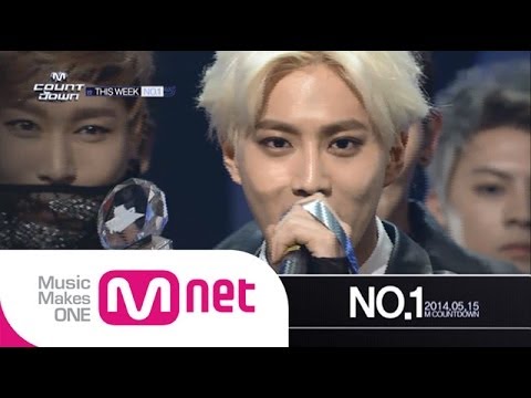 엠카운트다운 376회/ M COUNTDOWN No.1 of the Week - "Overdose" by EXO-K (2014.05.15)