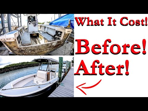 Restoring A BOAT!! Total COST!