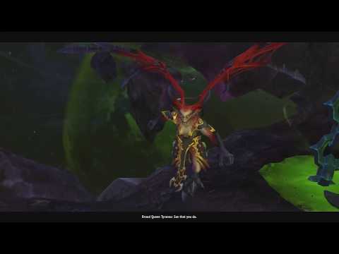 Demon Hunter Cutscene 3 - BROOD QUEEN TYRANNA'S REQUEST (World of Warcraft)