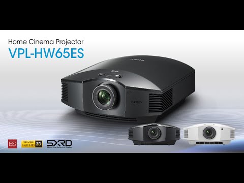 Lcd sony vpl-hw65es home cinema projector, 1800 lm